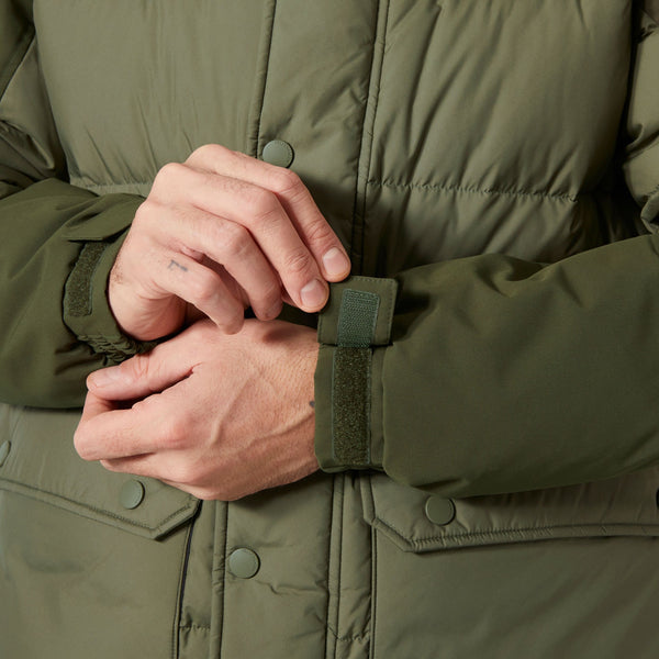 ESCAPE DOWN JACKET, LAV GREEN, XXL