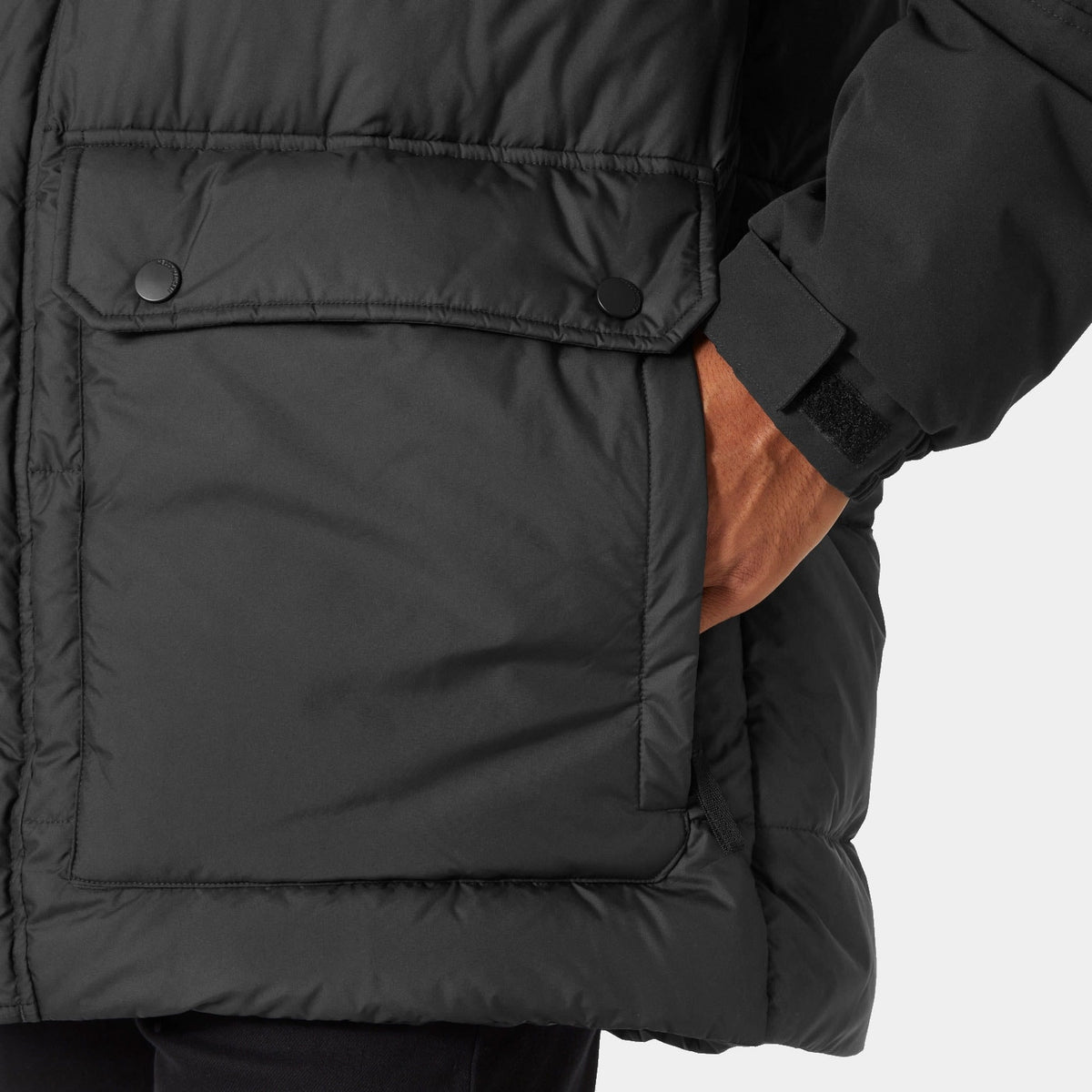 ESCAPE DOWN JACKET, BLACK, XXL