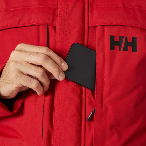 NORDSJO PARKA, RED, S