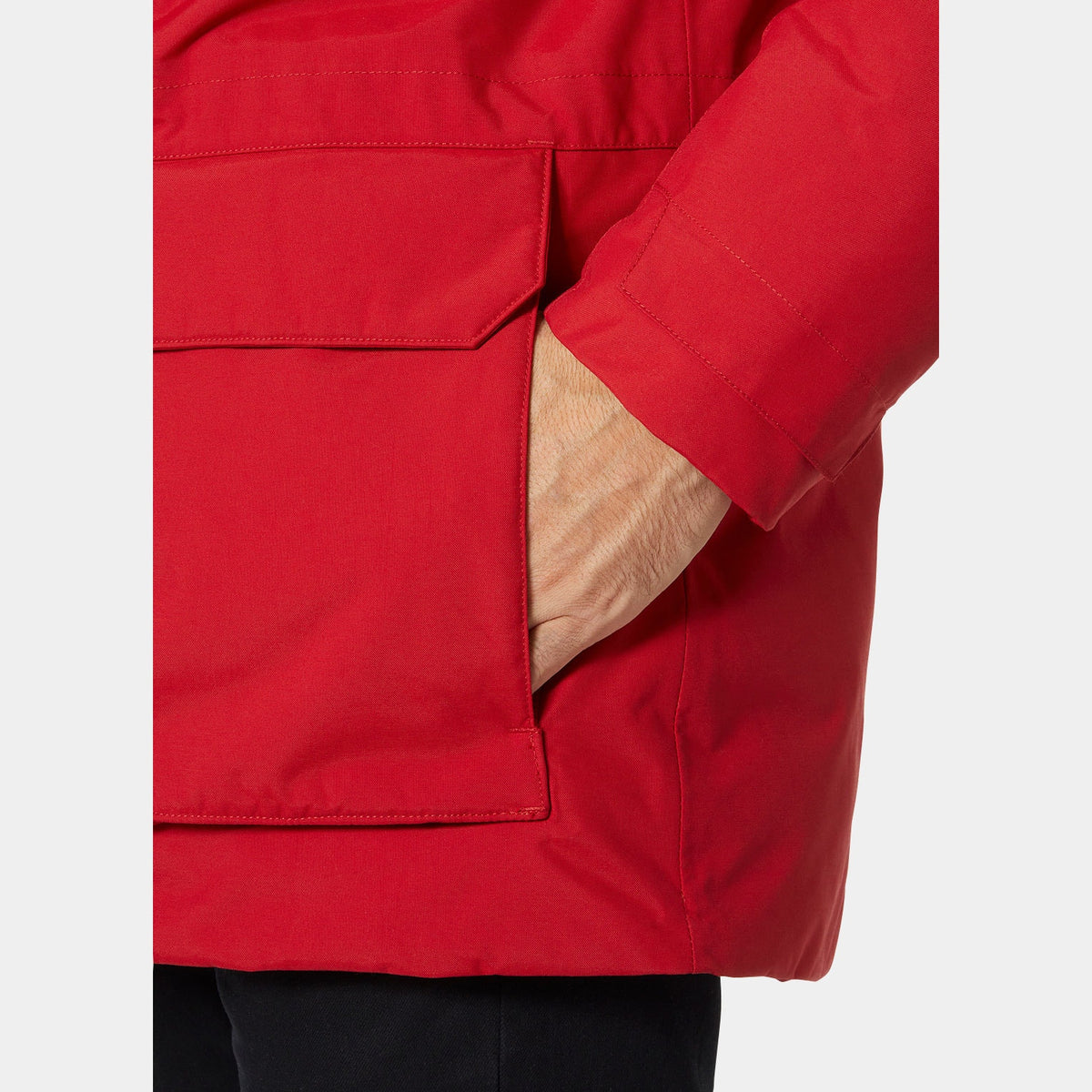 NORDSJO PARKA, RED, S