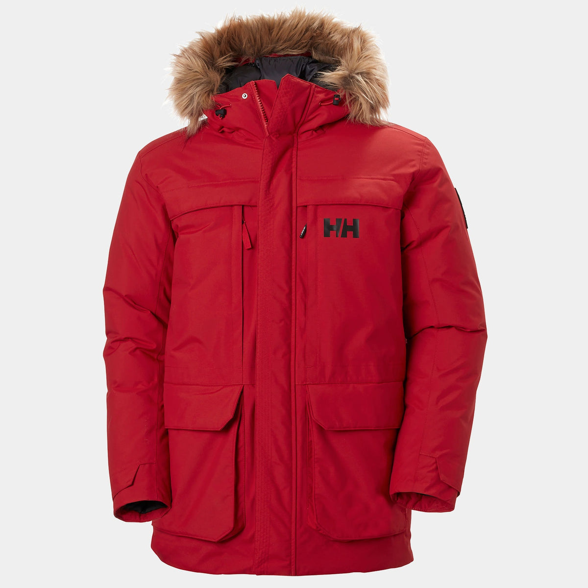 NORDSJO PARKA, RED, S