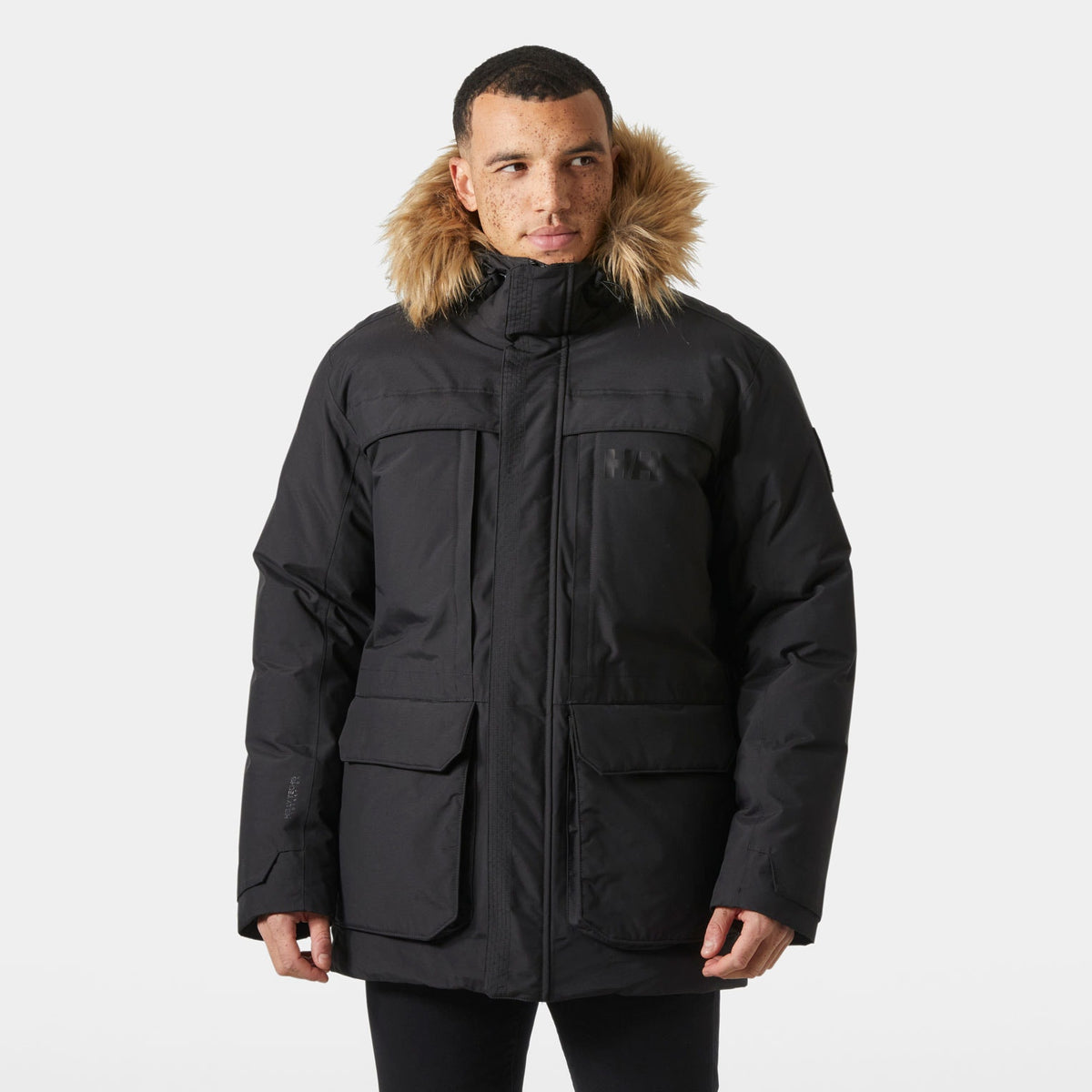 NORDSJO PARKA, BLACK, XXL