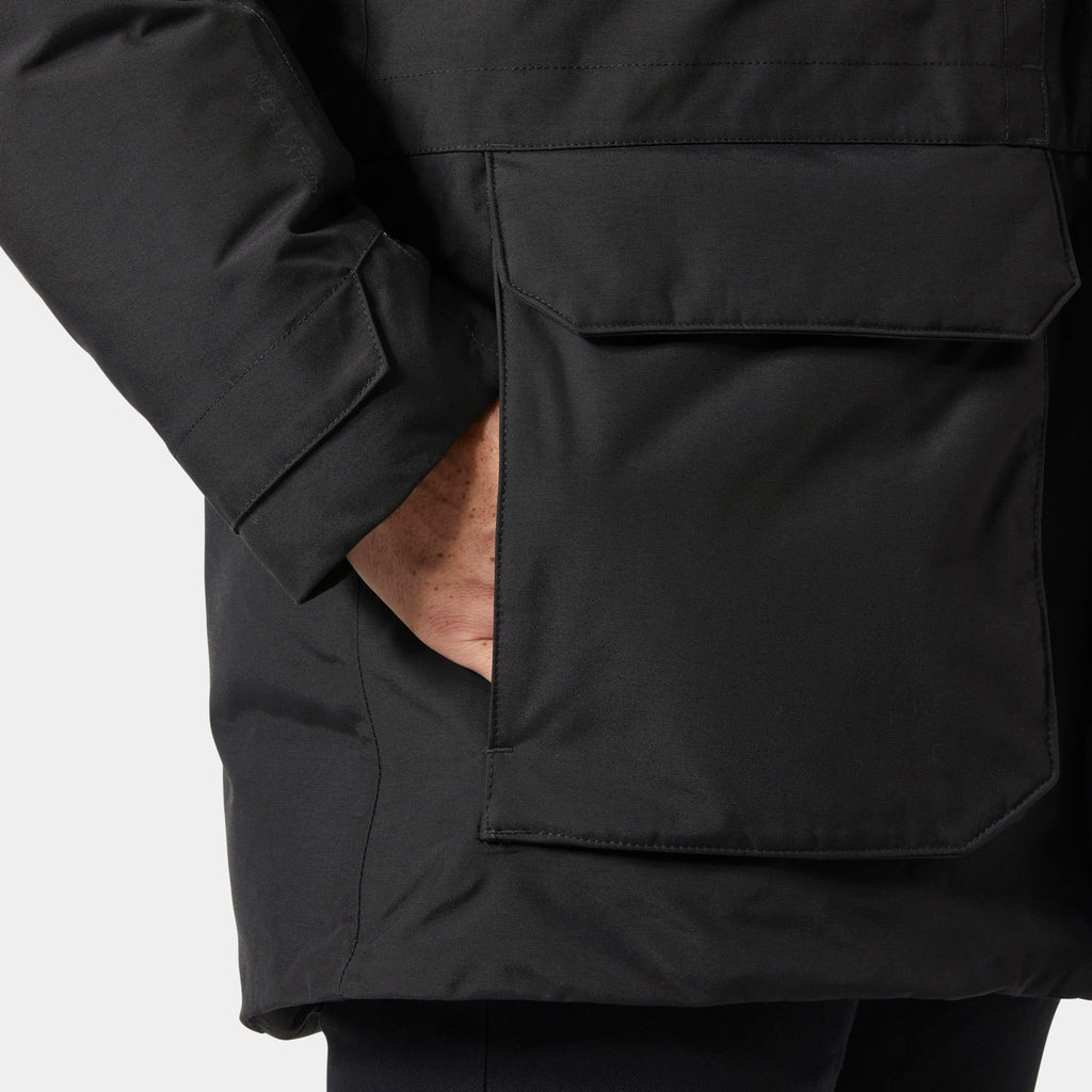 NORDSJO PARKA, BLACK, XXL