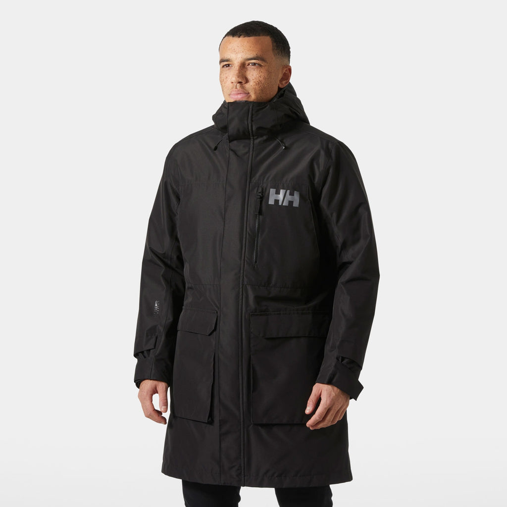 RIGGING COAT, BLACK, M