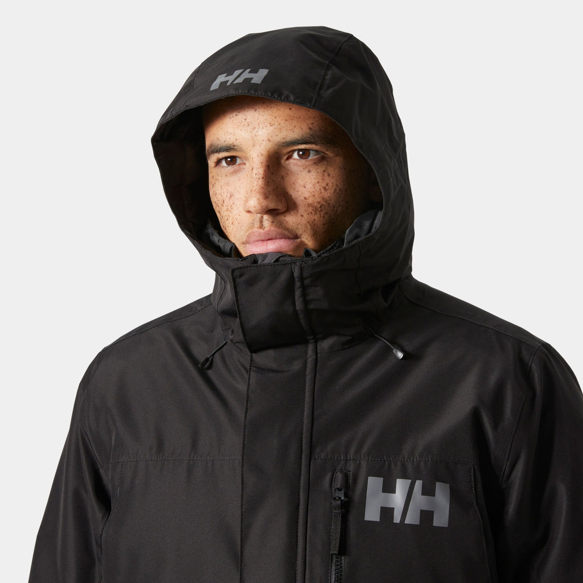RIGGING COAT, BLACK, M