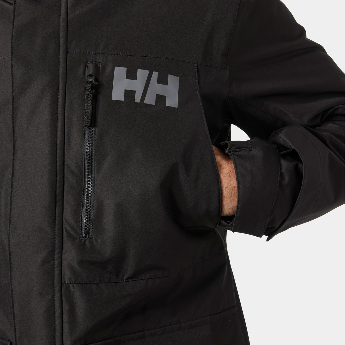 RIGGING COAT, BLACK, M