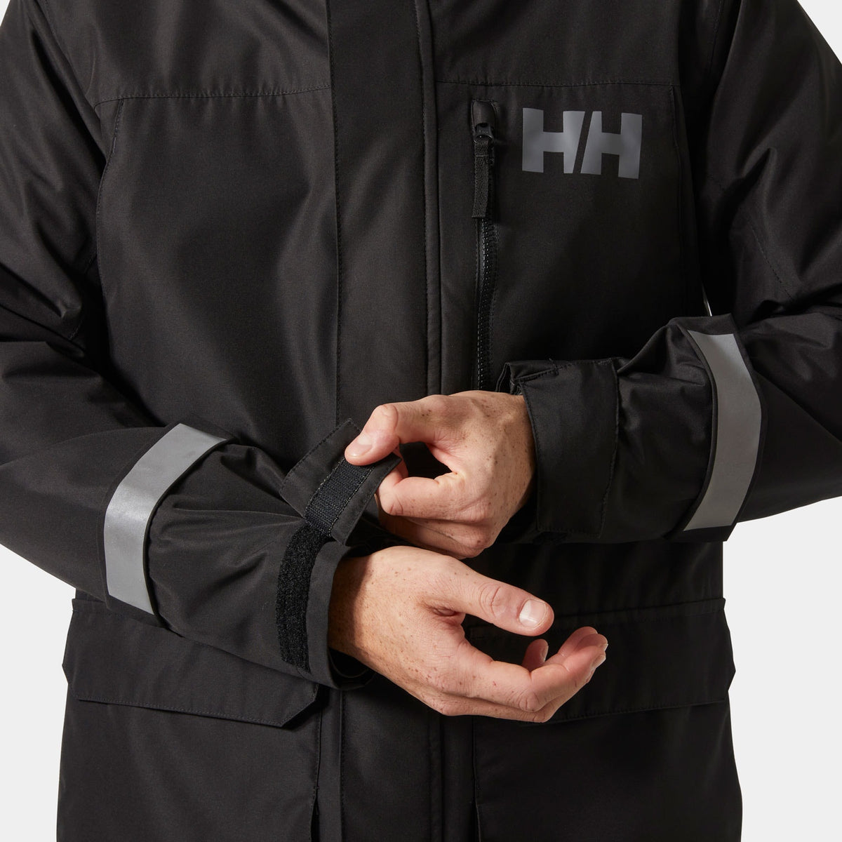 RIGGING COAT, BLACK, M
