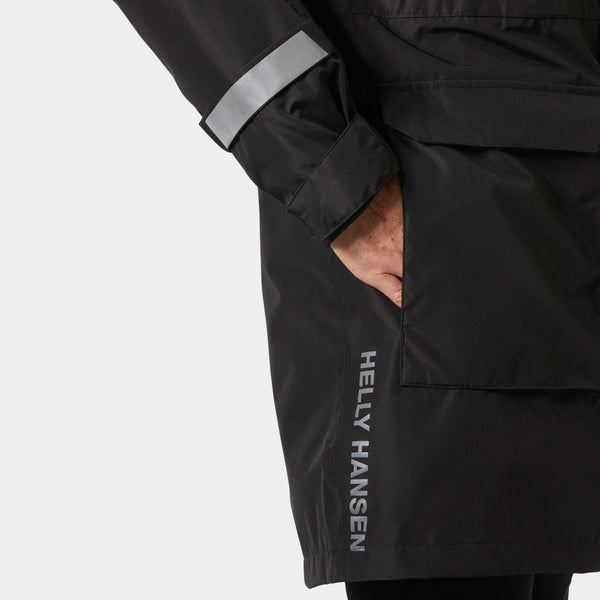 RIGGING COAT, BLACK, M