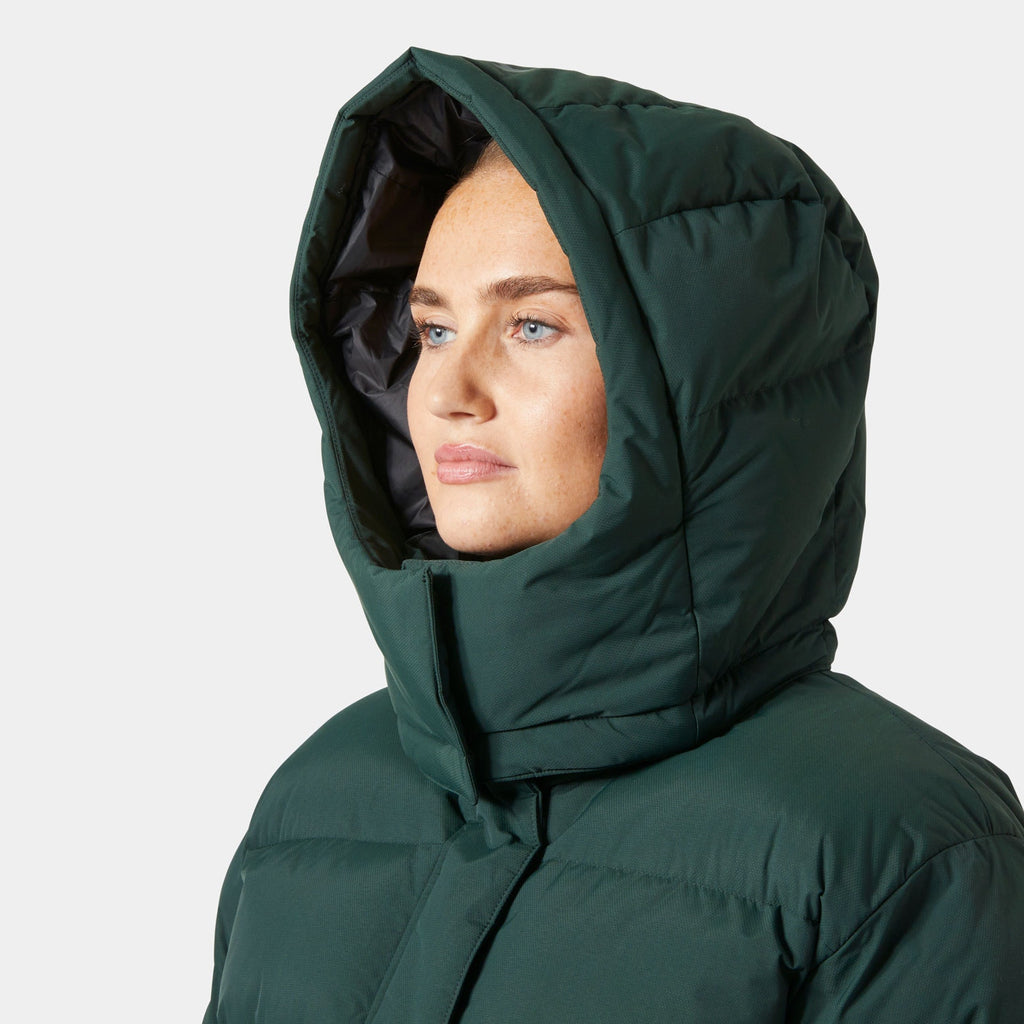 W ASPIRE PUFFY PARKA, DARK JUNGLE, L