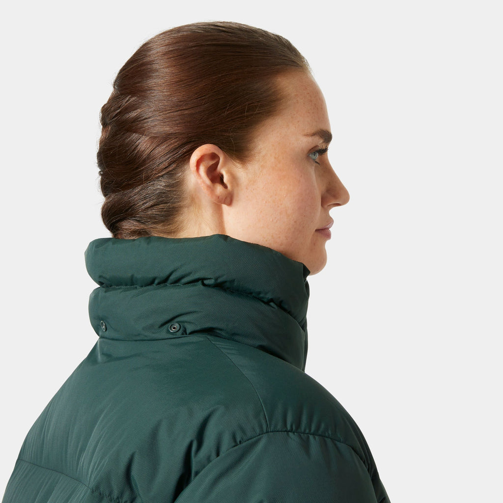 W ASPIRE PUFFY PARKA, DARK JUNGLE, L