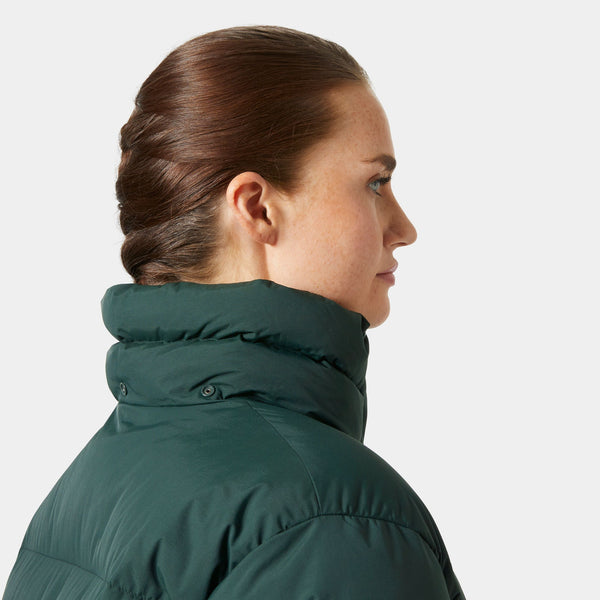 W ASPIRE PUFFY PARKA, DARK JUNGLE, L