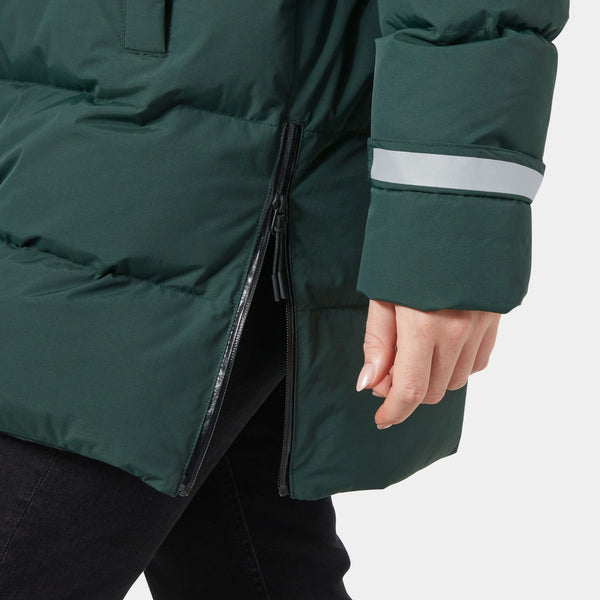 W ASPIRE PUFFY PARKA, DARK JUNGLE, L