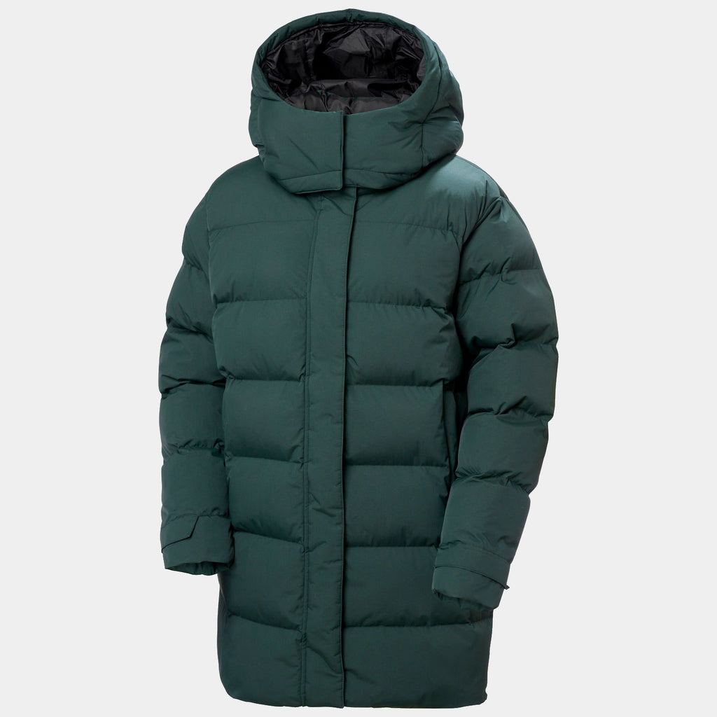 W ASPIRE PUFFY PARKA, DARK JUNGLE, L