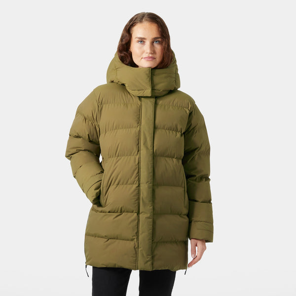 W ASPIRE PUFFY PARKA, SEPIA, L