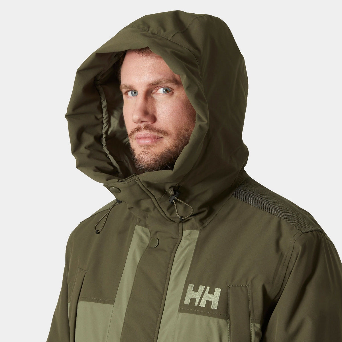 ESCAPE PARKA, UTILITY GRE, S