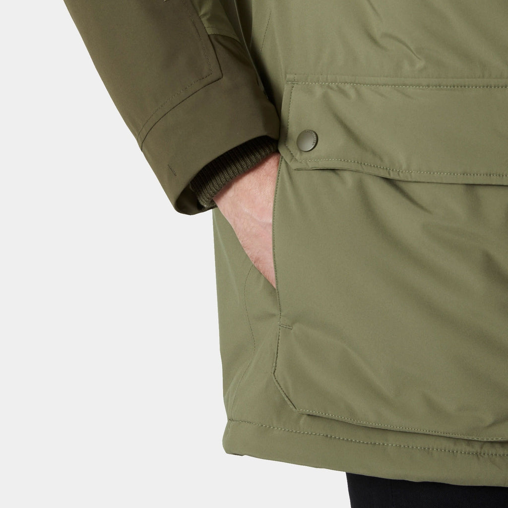 ESCAPE PARKA, UTILITY GRE, S