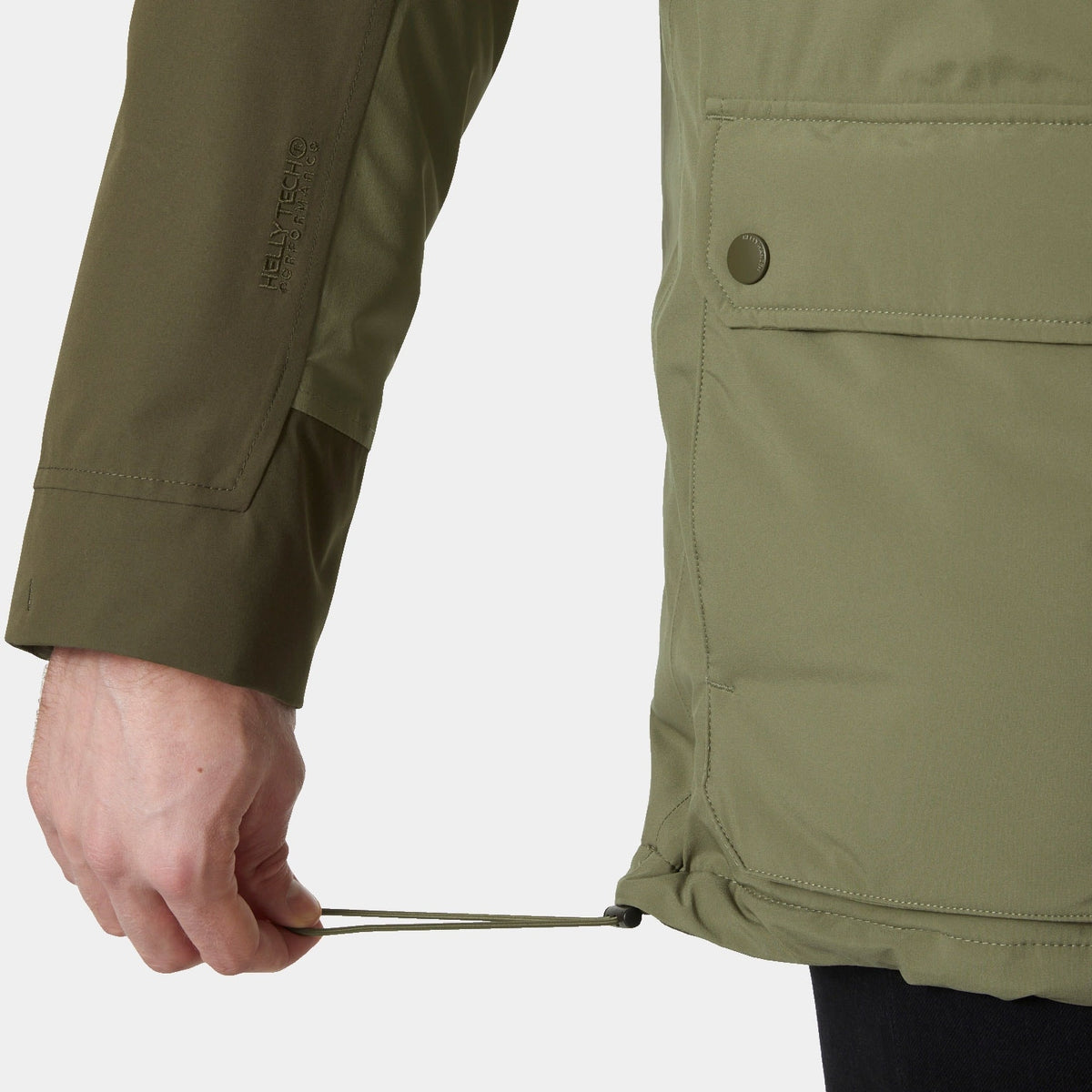 ESCAPE PARKA, UTILITY GRE, S