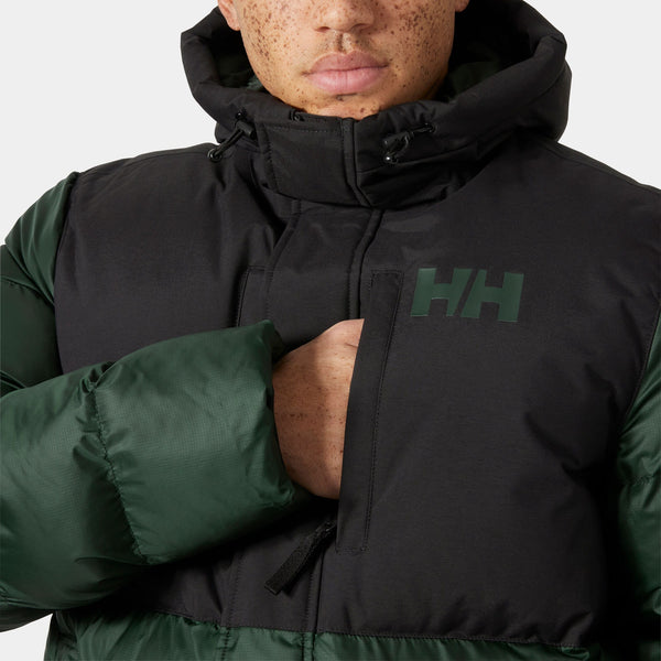 ACTIVE PUFFY LONG JACKET, DARK JUNGLE, M
