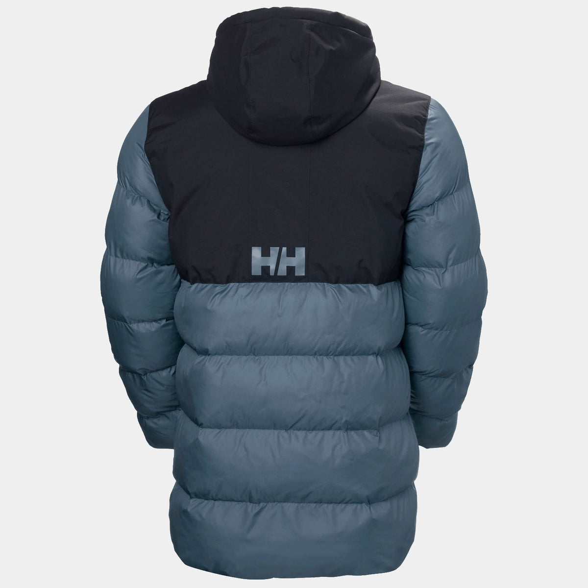 ACTIVE PUFFY LONG JACKET, WASHED NAVY, XXL