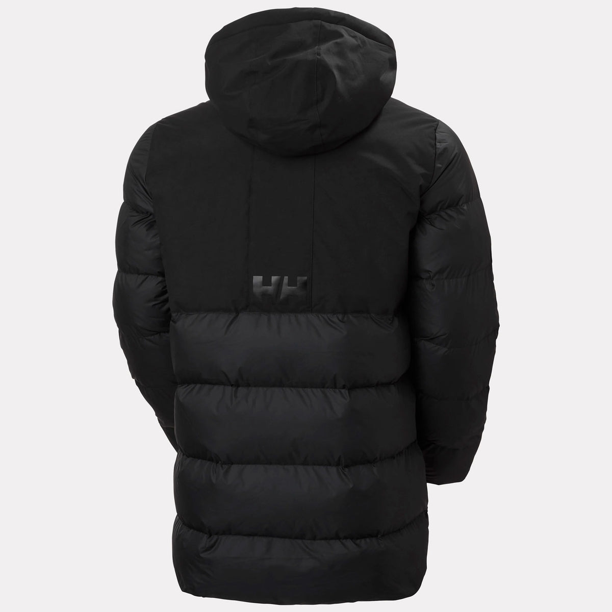 ACTIVE PUFFY LONG JACKET, BLACK, M