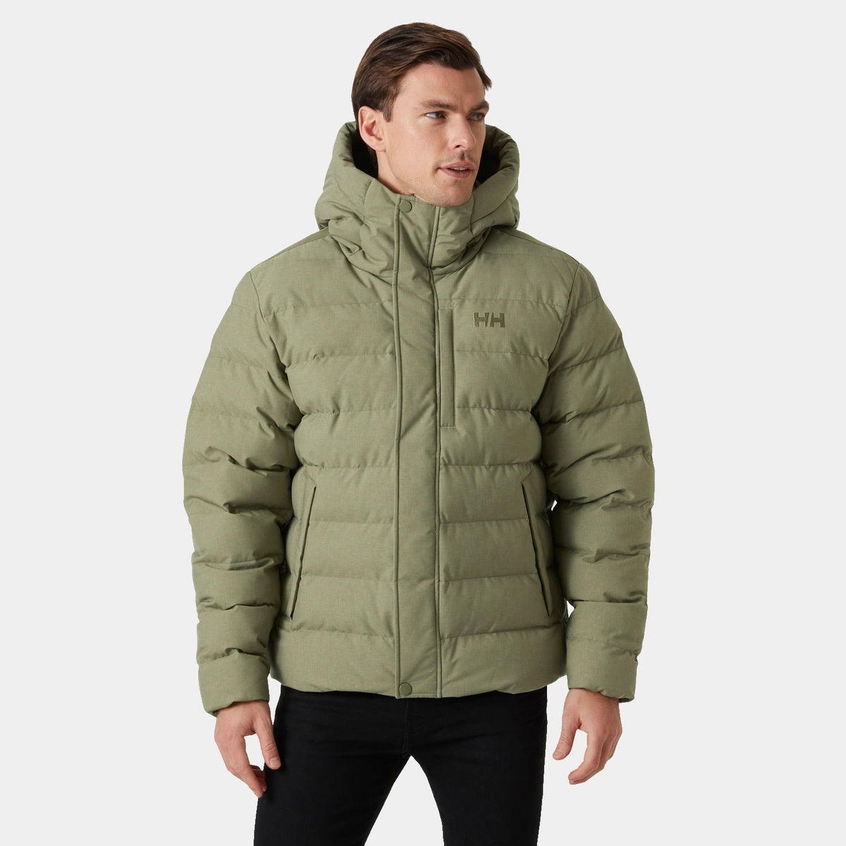 ALBY PUFFY JACKET, LAV GREEN M, XXL Main image