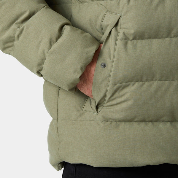 ALBY PUFFY JACKET, LAV GREEN M, XXL