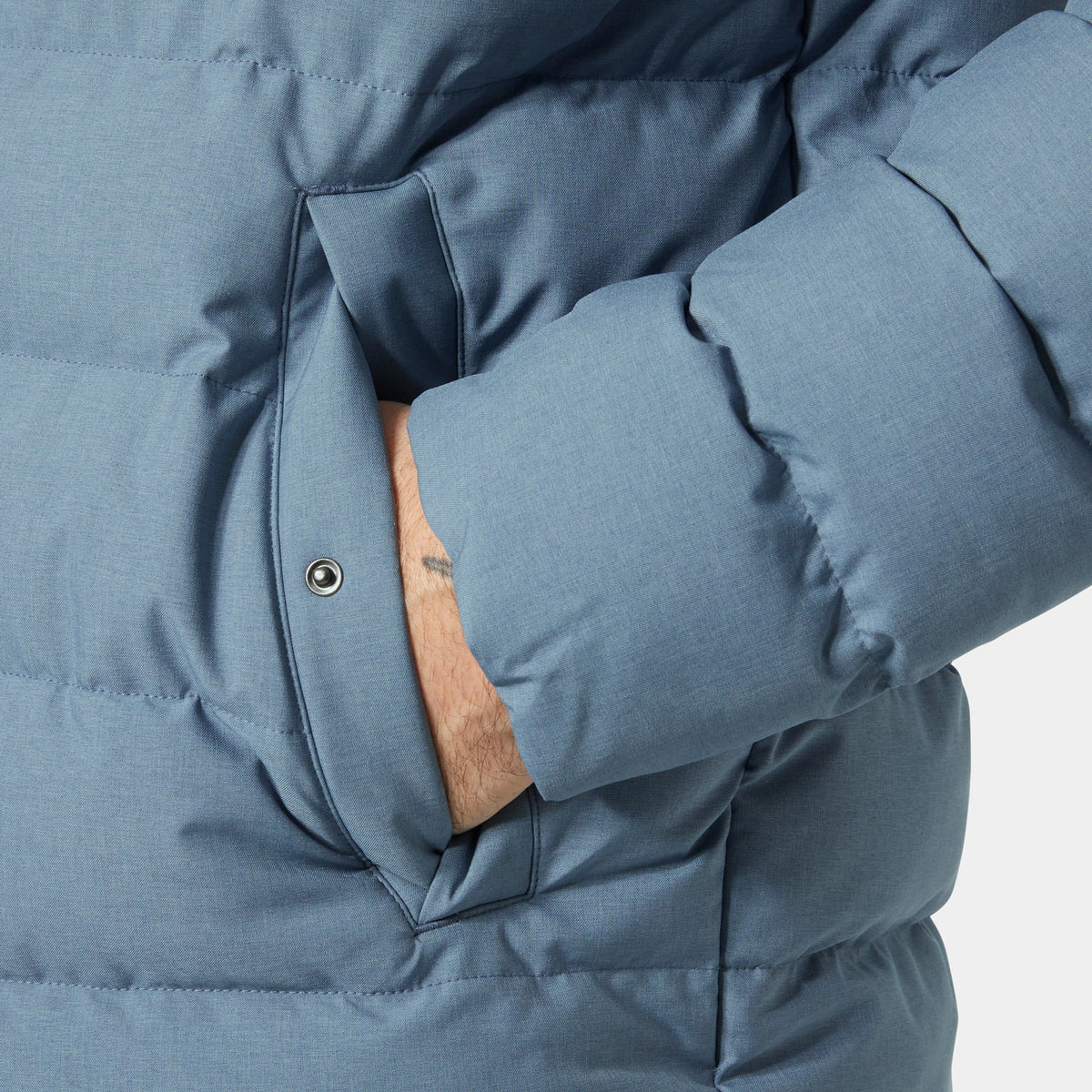 ALBY PUFFY JACKET, WASHED NAVY, XXL