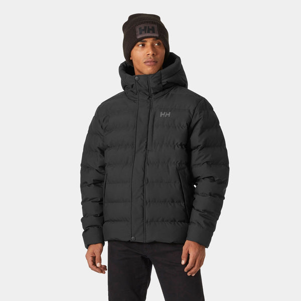 ALBY PUFFY JACKET, BLACK, XXL