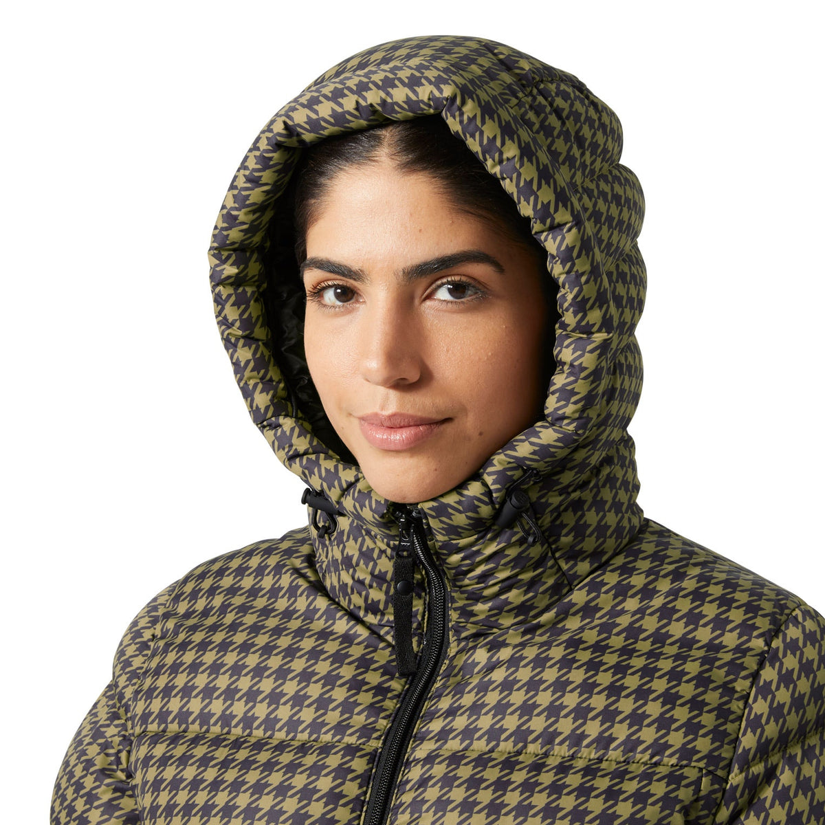 W ACTIVE PUFFY JACKET, SEPIA HOUND, L