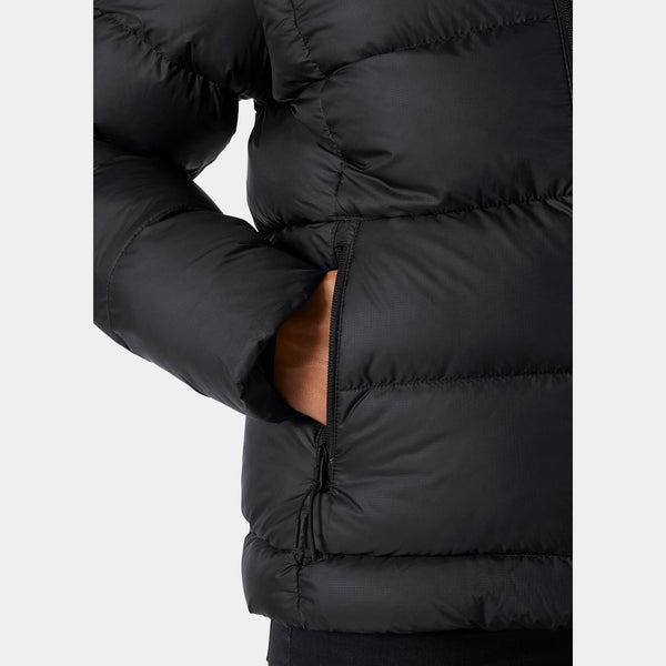 W ACTIVE PUFFY JACKET, BLACK, L