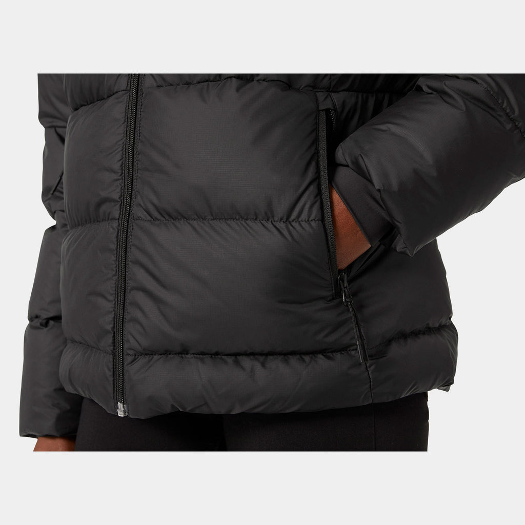 W ACTIVE PUFFY JACKET, BLACK, L