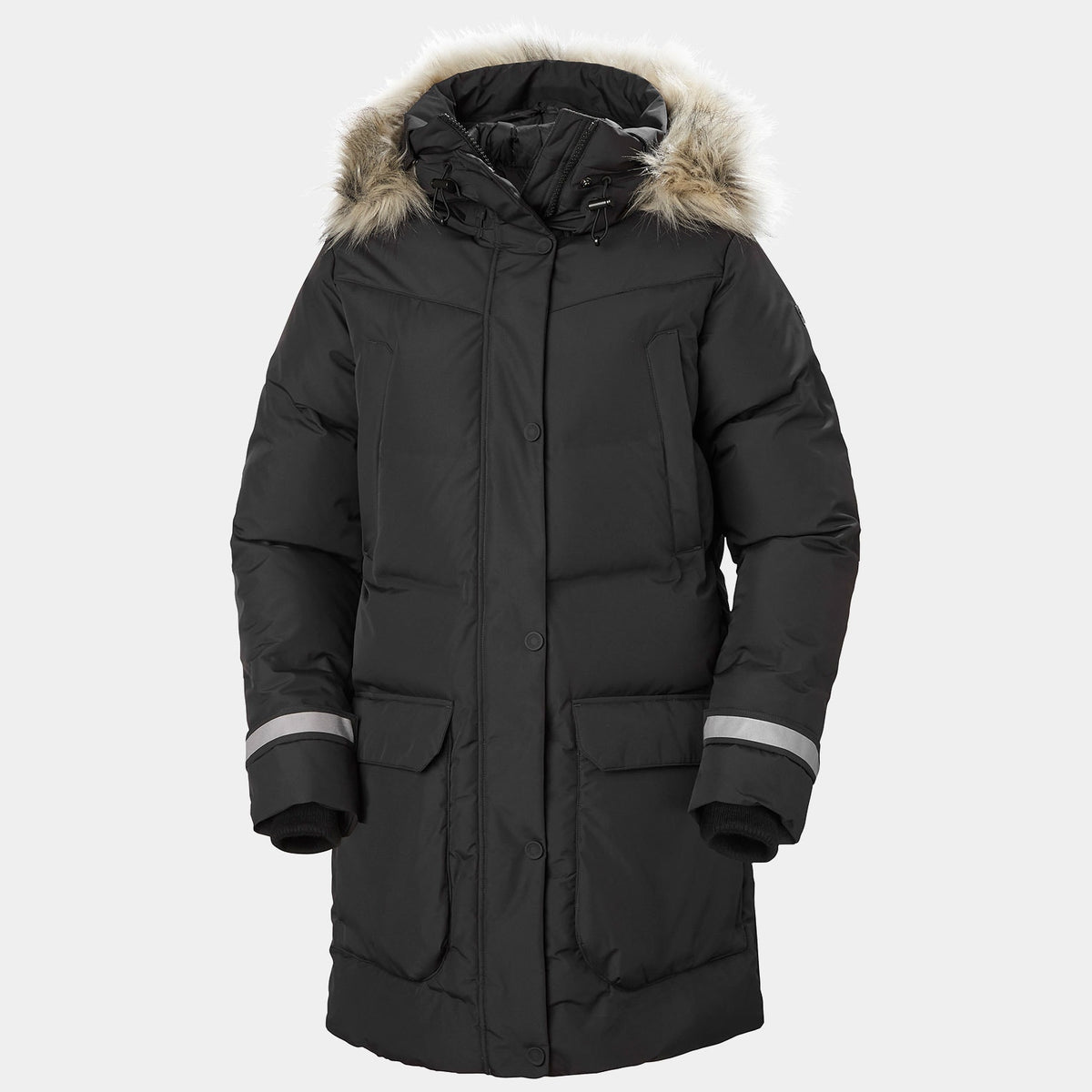 W BOUVET DOWN PARKA, BLACK, S