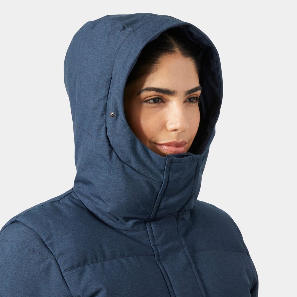 W BLOSSOM PUFFY PARKA, NAVY, XXL