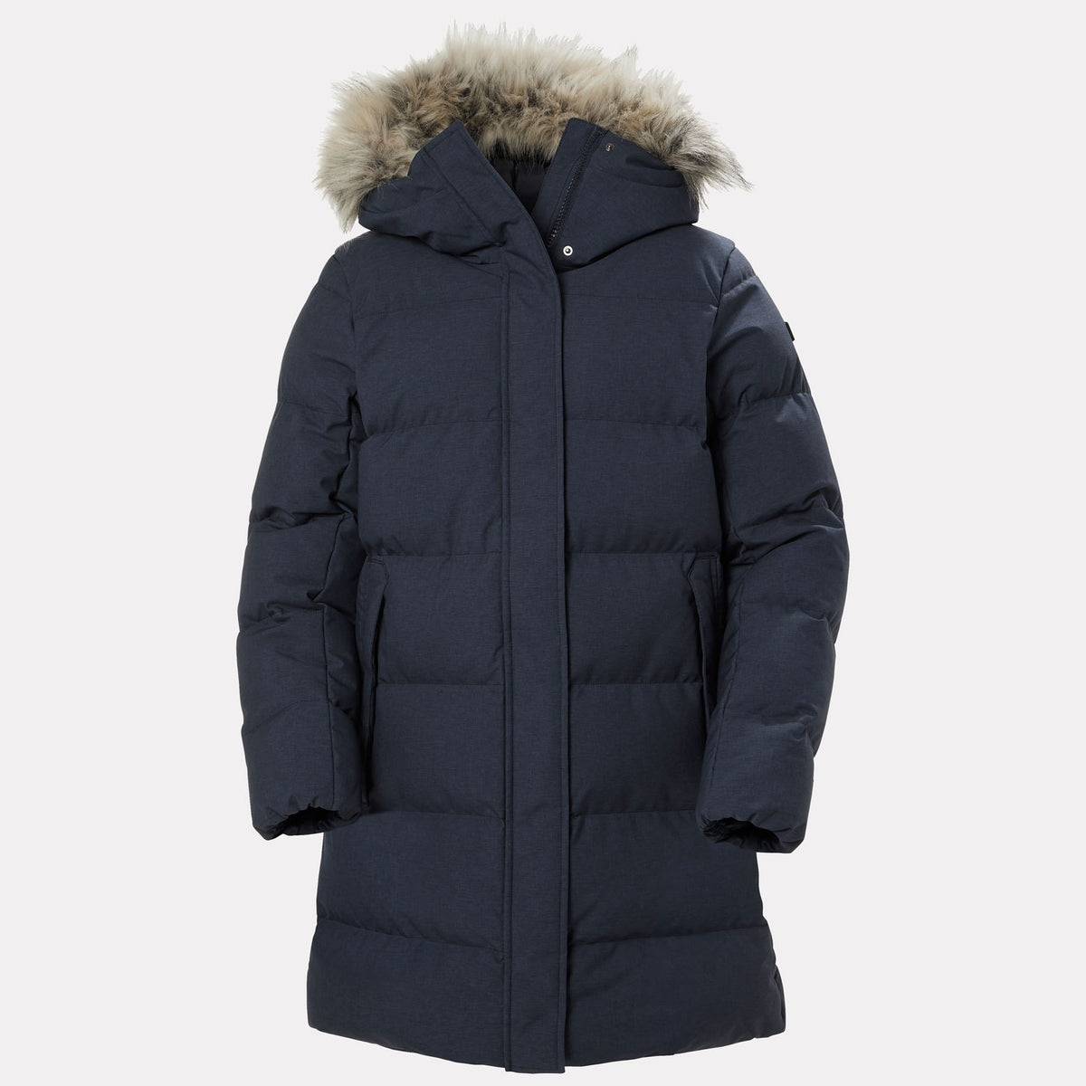 W BLOSSOM PUFFY PARKA, NAVY, XXL