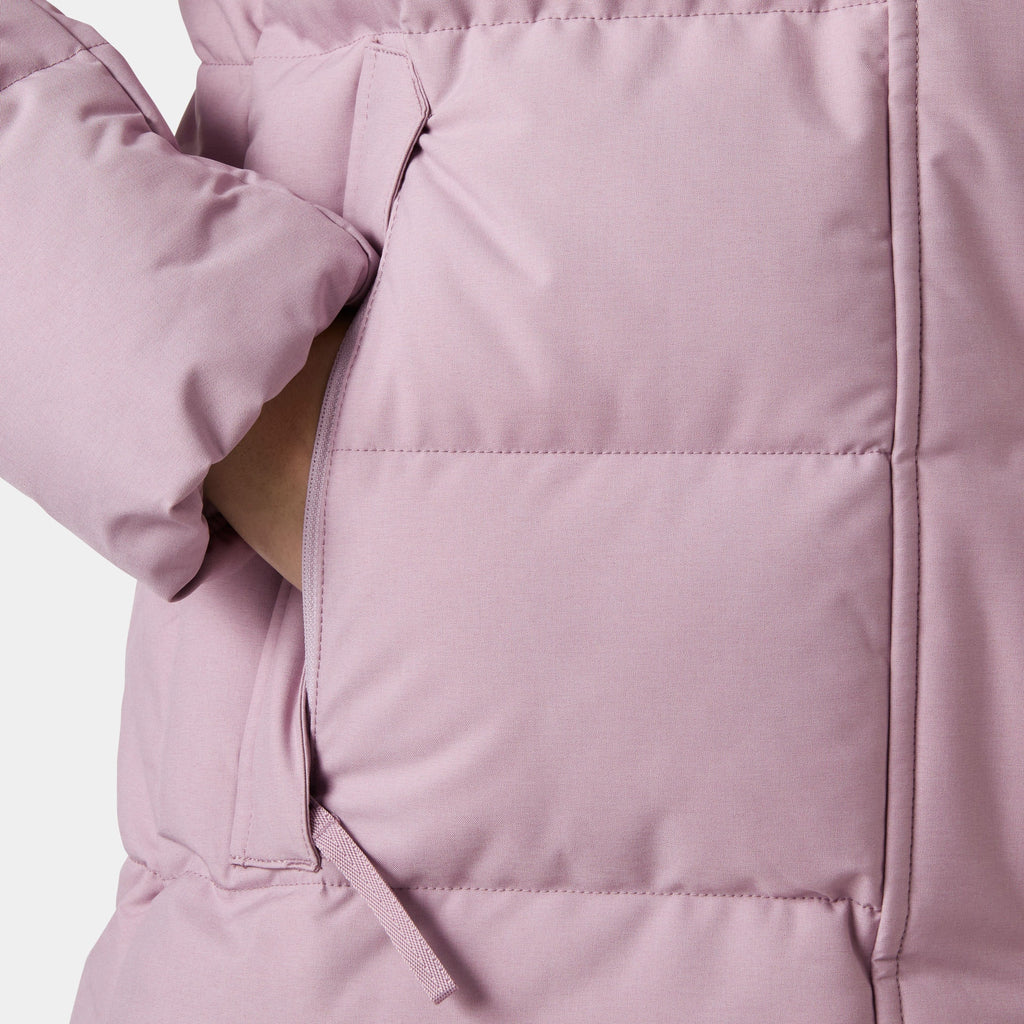W BLOSSOM PUFFY PARKA, PURPLE CLAY, S