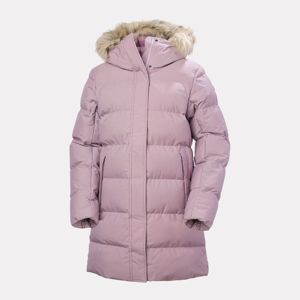 W BLOSSOM PUFFY PARKA, PURPLE CLAY, S