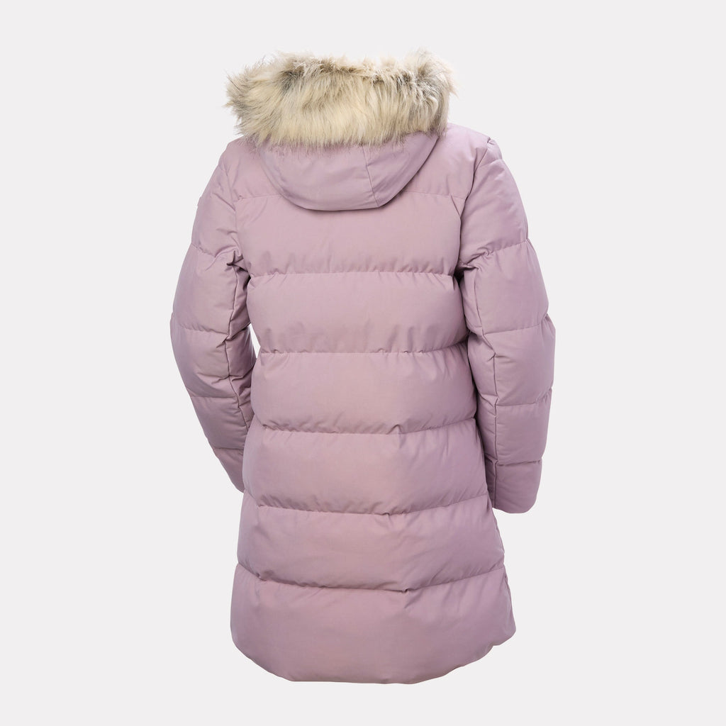 W BLOSSOM PUFFY PARKA, PURPLE CLAY, S