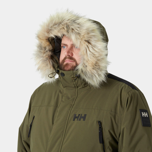 REINE PARKA, UTILITY GRE, XXL