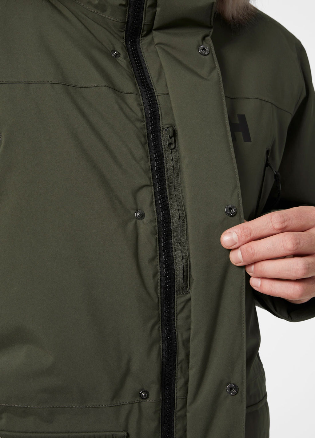REINE PARKA, UTILITY GRE, XXL