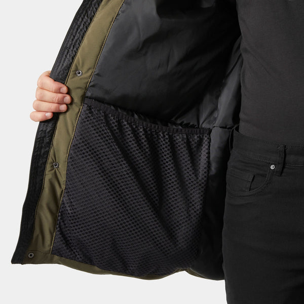 REINE PARKA, UTILITY GRE, XXL