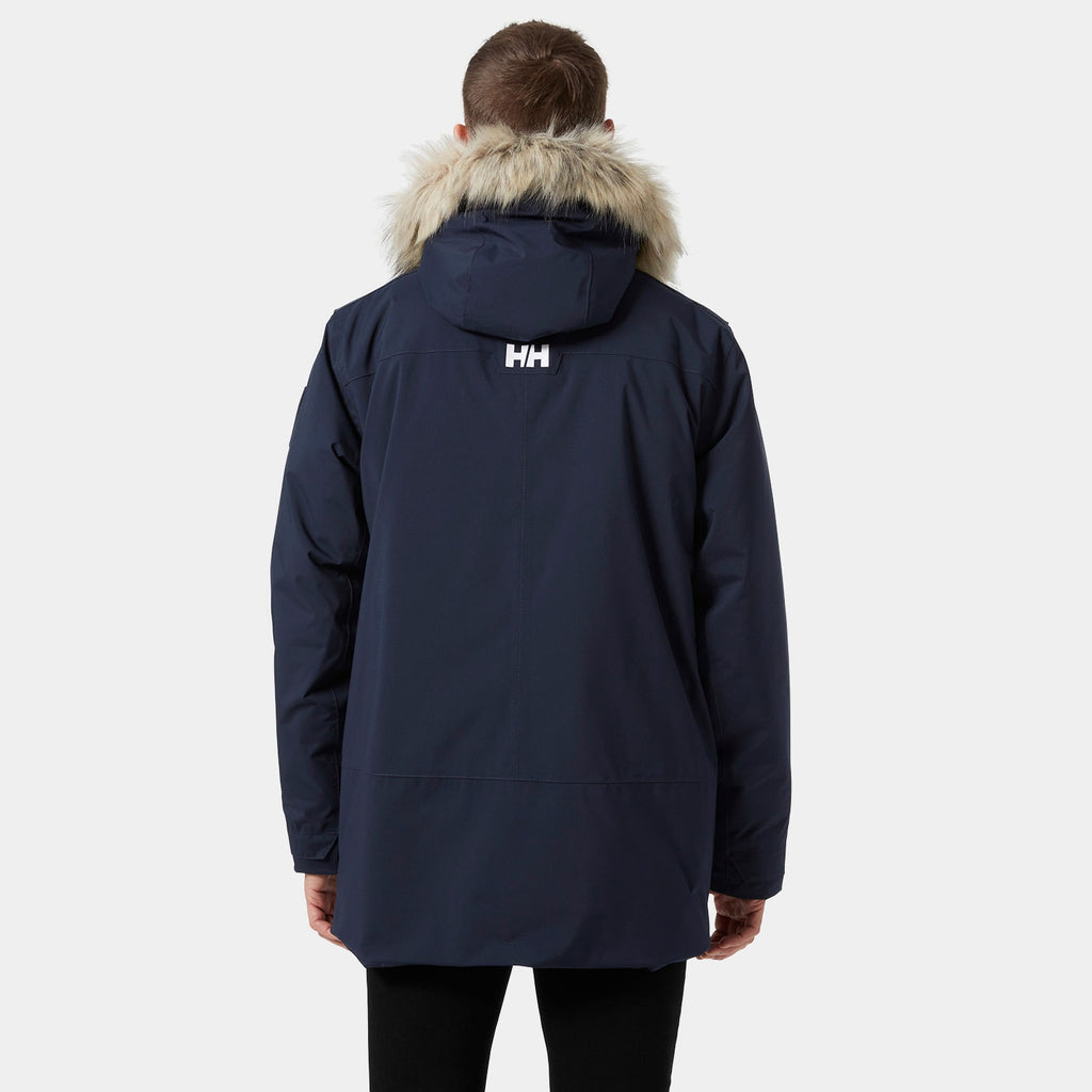 REINE PARKA, NAVY, XXL