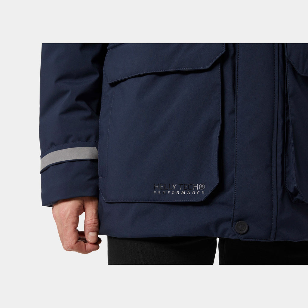 REINE PARKA, NAVY, XXL