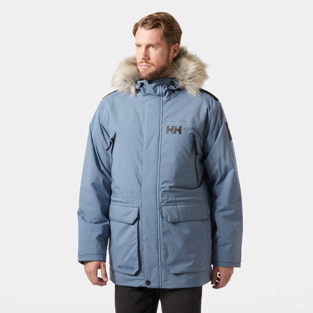 REINE PARKA, WASHED NAVY, XXL