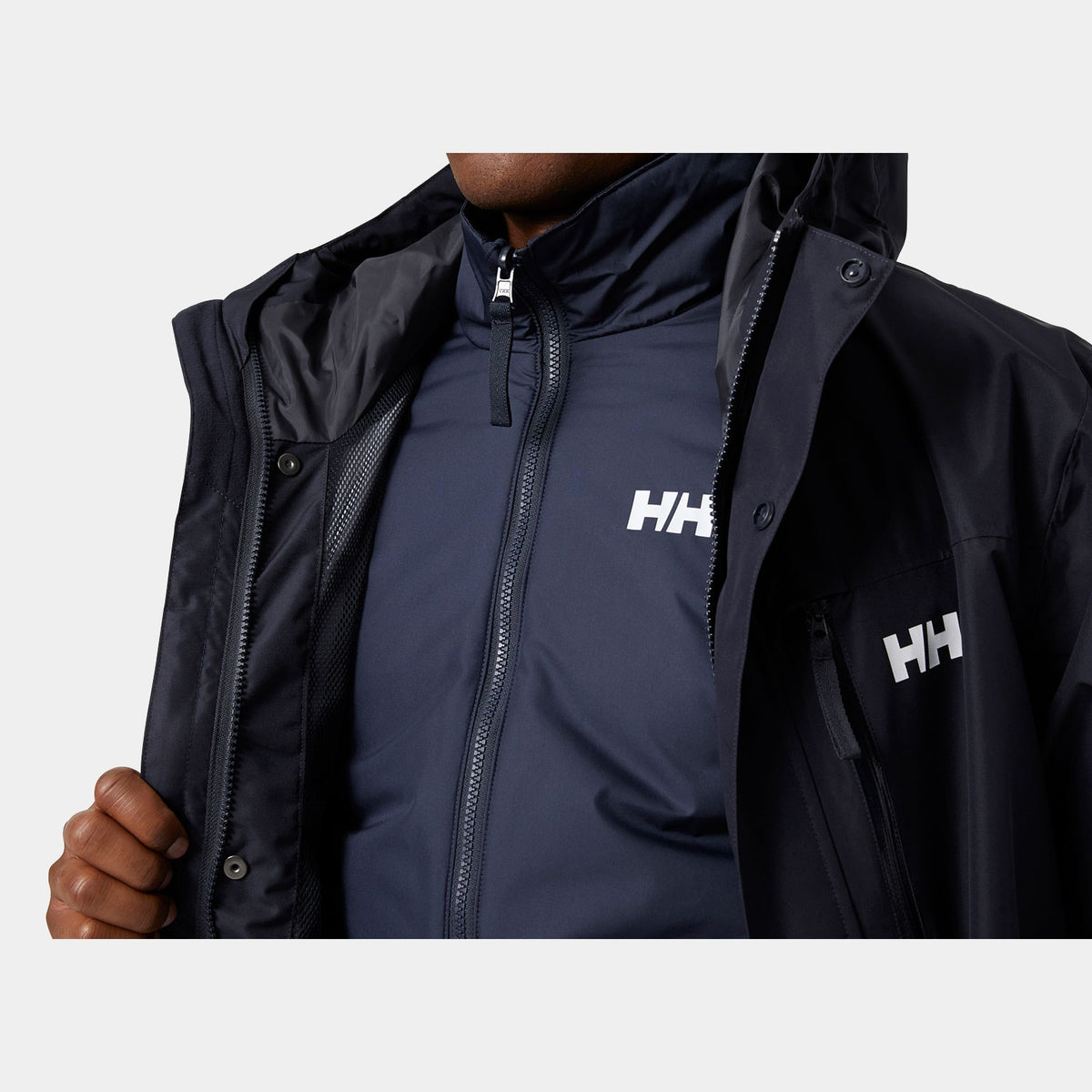 JUELL 3IN1 JACKET, NAVY, L