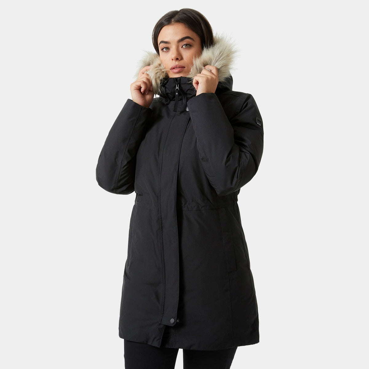 W SENJA PARKA, BLACK, XL Main image