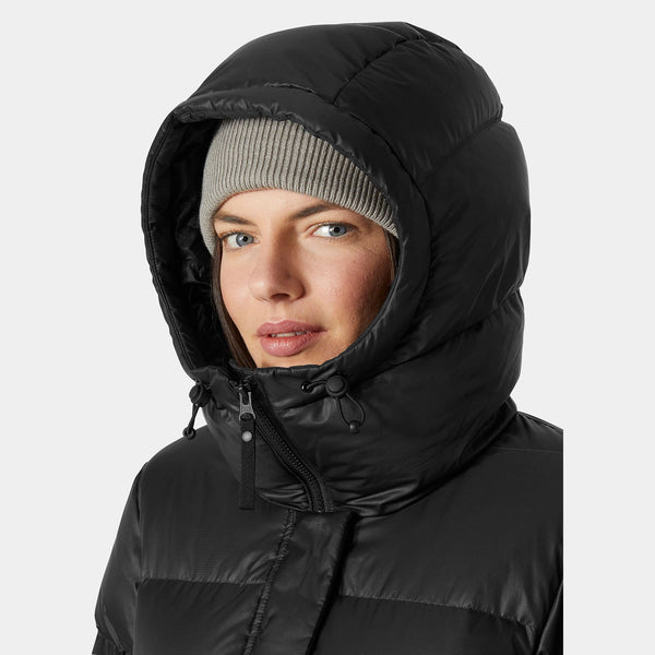 W ESSENCE LONG DOWN COAT, BLACK, L