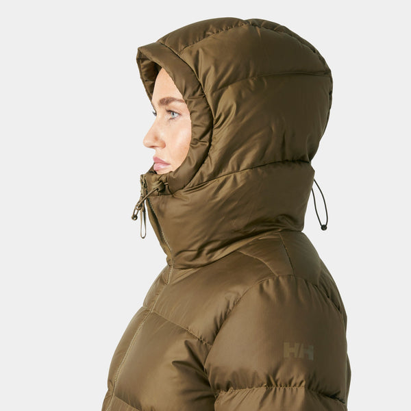 W ESSENCE DOWN PARKA, SEPIA, L