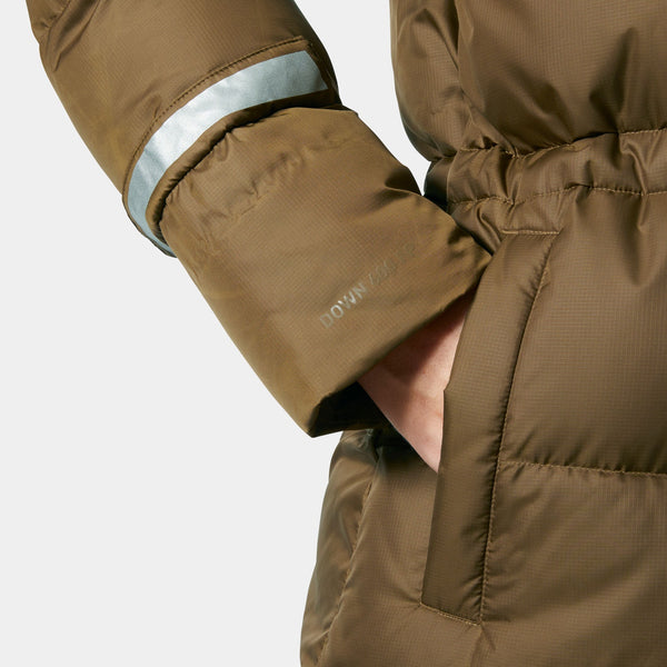 W ESSENCE DOWN PARKA, SEPIA, L