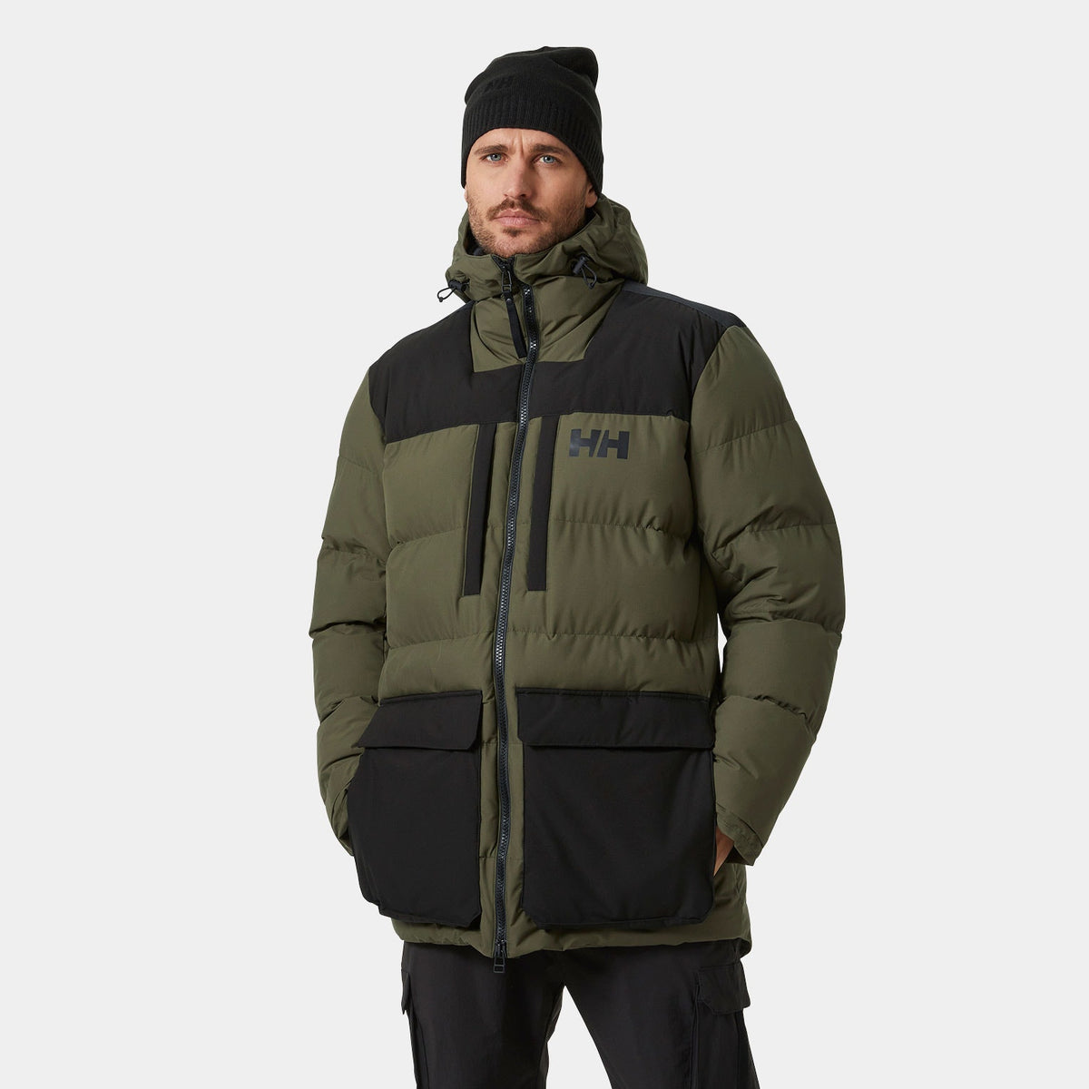 PATROL PUFFY JACKET, UTILITY GRE, XXL Main image