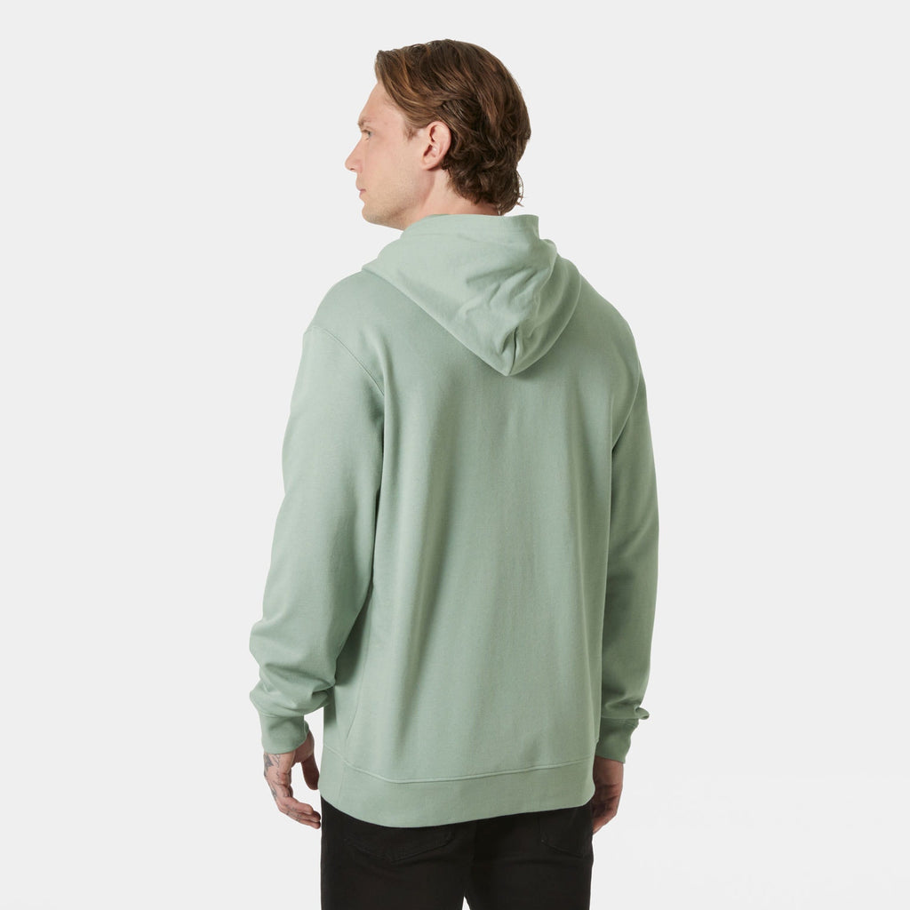 CORE GRAPHIC SWEAT HOODIE, EUCALYPTUS, L